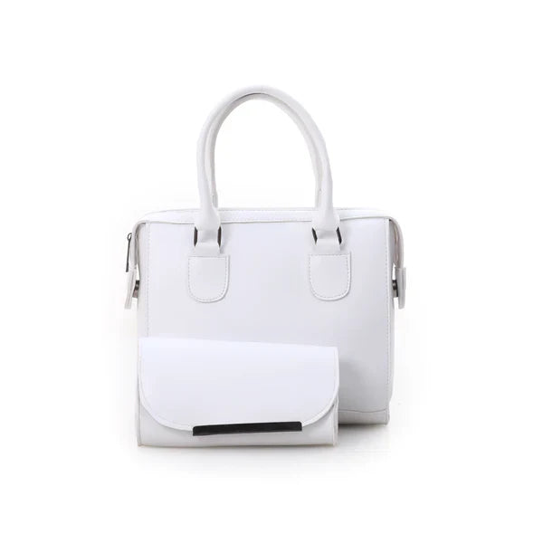 Zip Zap Bags Set of 2 White