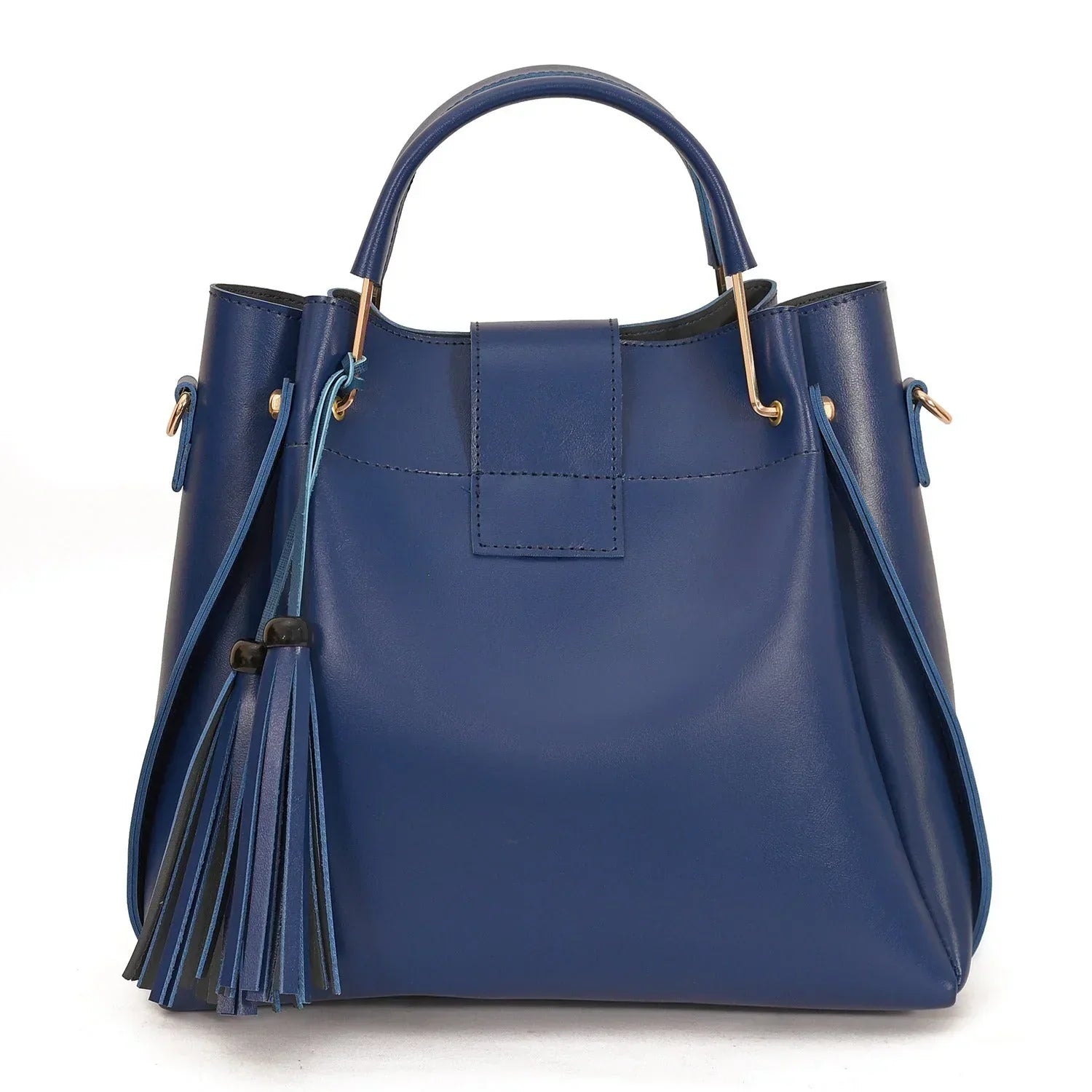 3 PIECE HAND BAG - BLUE