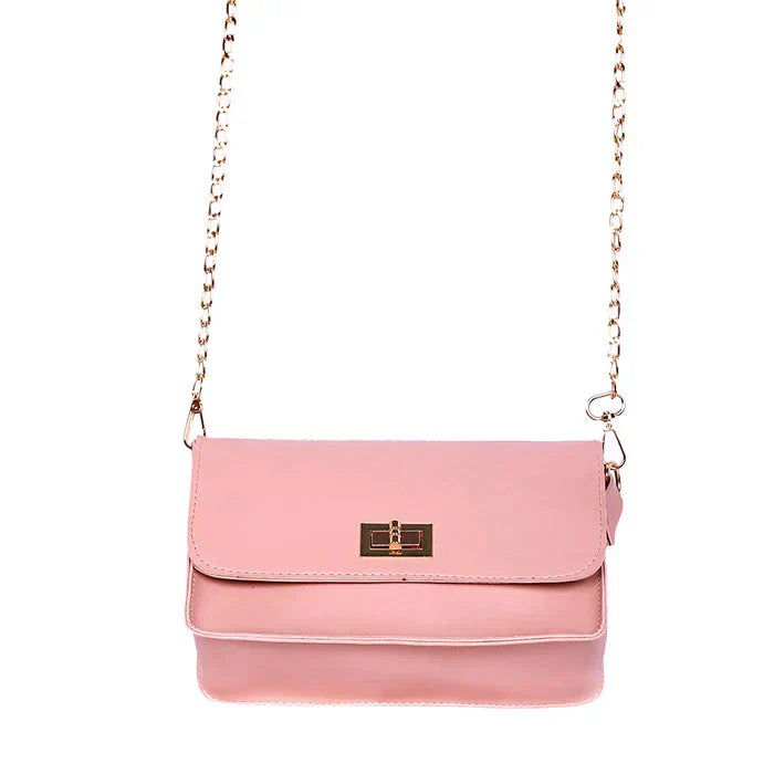 BELLE T-PINK CROSSBODY BAG